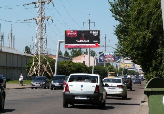 Фото рекламної площини за адресою Краснова, 34 ул. - Генерала Швигина ул.