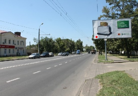 Фото рекламной плоскости по адресу Грушевского Михаила ул., 41