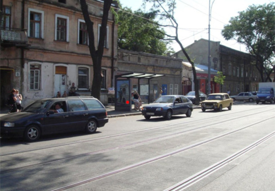 Фото рекламної площини за адресою Колонтаевская ул. - Мастерская ул., остановка 1