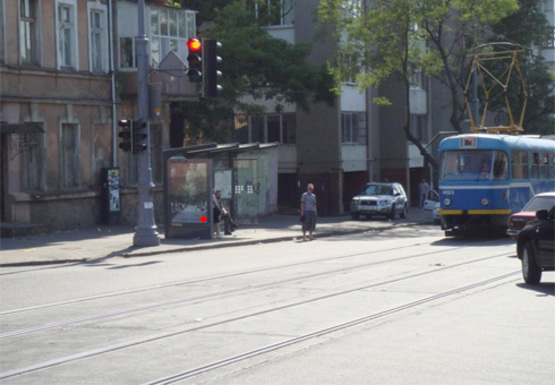 Фото рекламної площини за адресою Колонтаевская ул. - Косвенная ул., остановка 1