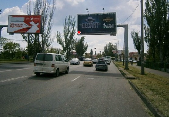 Фото рекламної площини за адресою Николаевская дорога, 283
