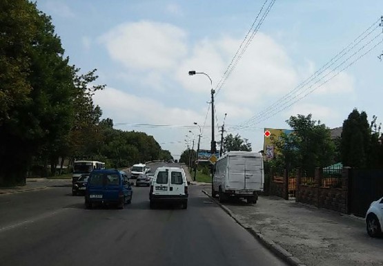Фото рекламной плоскости по адресу Степана Бандеры ул. - Дворецкая ул.