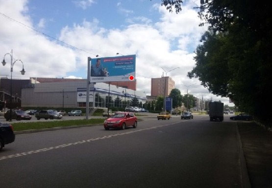Фото рекламной плоскости по адресу Салтовское шоссе - Академика Павлова ул., из центра