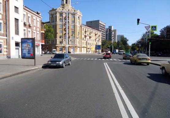 Фото рекламной плоскости по адресу Плехановская ул., 39а