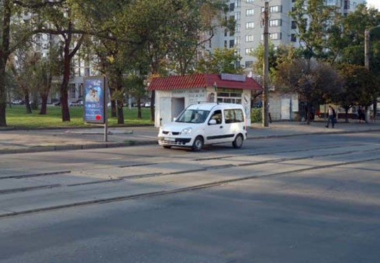 Фото рекламной плоскости по адресу Университетская ул. - Кузнечная ул.