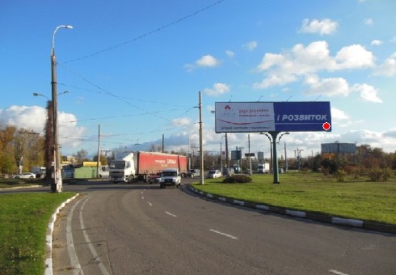 Фото рекламной плоскости по адресу 200-летия Херсона пл._1