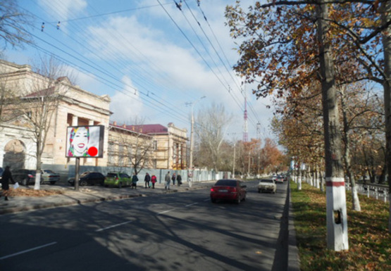 Фото рекламной плоскости по адресу Перекопская ул., 9 (BackLit)