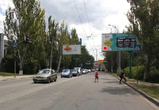 Фото рекламной плоскости по адресу Николаевское шоссе - Казацкий пер.