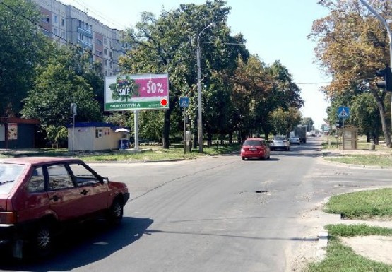 Фото рекламной плоскости по адресу Благовестная ул. - Новопречистенская ул.
