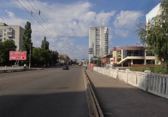 Фото рекламной плоскости по адресу Победы пр., 109