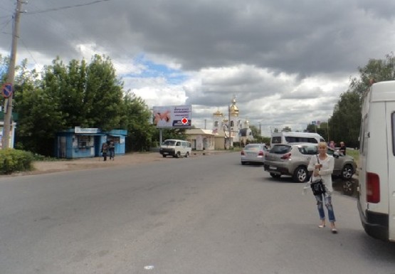 Фото рекламної площини за адресою Михайлевича ул. (напротив Волковича ул., 25)