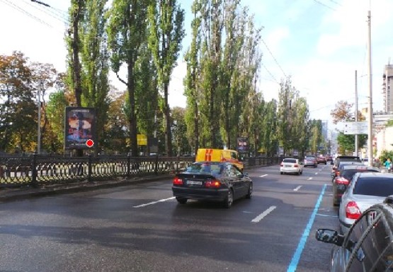 Фото рекламної площини за адресою Шевченко б-р