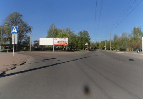 Фото рекламной плоскости по адресу Днепровская ул. - Гагарина ул., от центра, правый