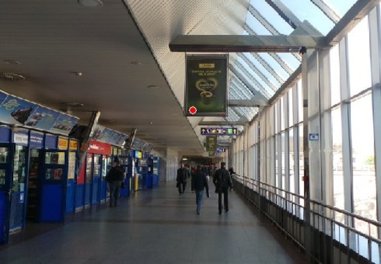 Фото рекламной плоскости по адресу Конкорс (Южный терминал)