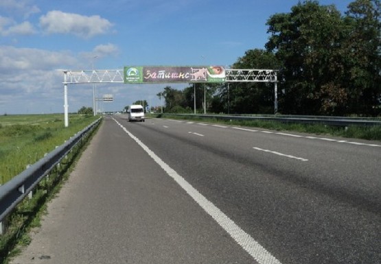 Фото рекламной плоскости по адресу Трасса M-06, Киев-Житомир, 59,300