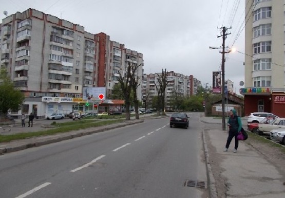 Фото рекламной плоскости по адресу Юрия Липы ул., 20