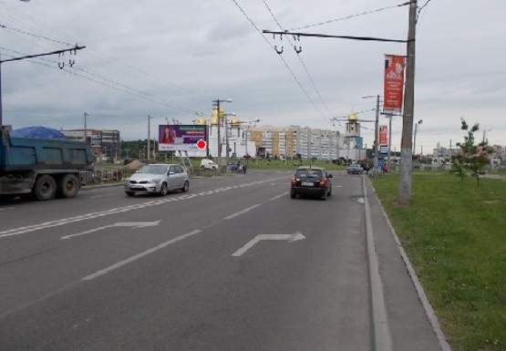 Фото рекламной плоскости по адресу Красной Калины пр. - Сыхивская ул.