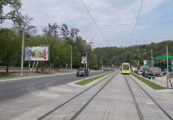 Фото рекламной плоскости по адресу Стуса ул. - Красной Калины пр.