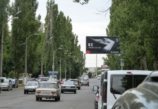 Фото рекламної площини за адресою Ивана и Юрия Лип ул. - Академика Филатова ул., 54