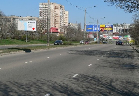 Фото рекламної площини за адресою Южная дорога, 69