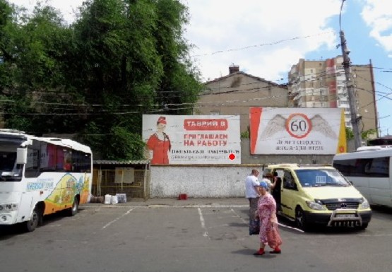 Фото рекламної площини за адресою Колонтаевская ул., 56 - Автовокзал