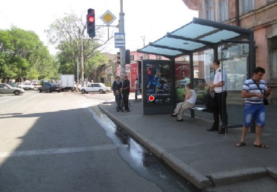 Фото рекламної площини за адресою Колонтаевская ул. - Косвенная ул., остановка 1