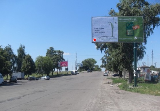 Фото рекламной плоскости по адресу Млыновская ул. - Макарова ул., авторынок