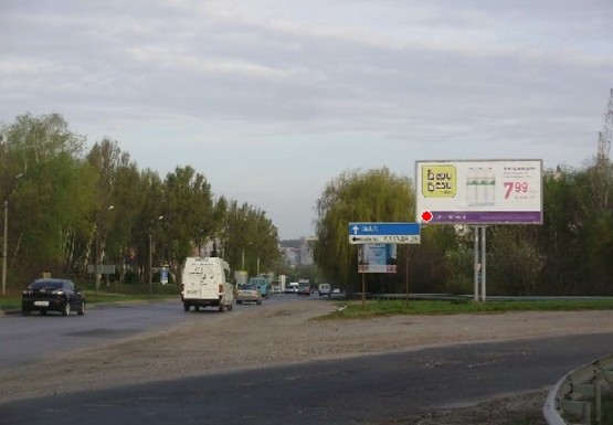 Фото рекламной плоскости по адресу Будного Степана ул. - Микулинецкая ул.