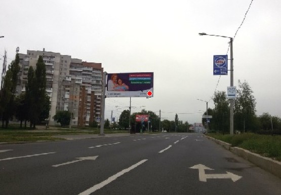 Фото рекламной плоскости по адресу Победы пр., 51