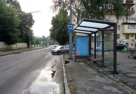 Фото рекламной плоскости по адресу Броненосца Потемкина ул. - Московский пр., 96 (остановка)