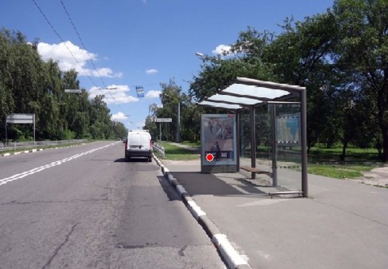 Фото рекламной плоскости по адресу Аэрофлотская ул. - Гагарина пр. (остановка)