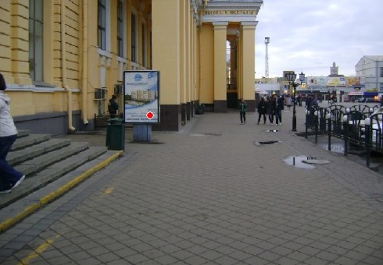 Фото рекламной плоскости по адресу Привокзальная пл.