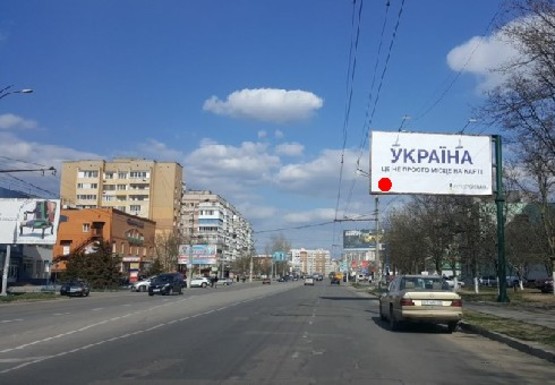 Фото рекламної площини за адресою 200-летия Херсона пр., 26