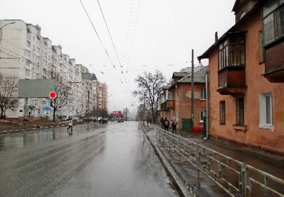 Фото рекламной плоскости по адресу Героев Чернобыля ул., 1, от центра