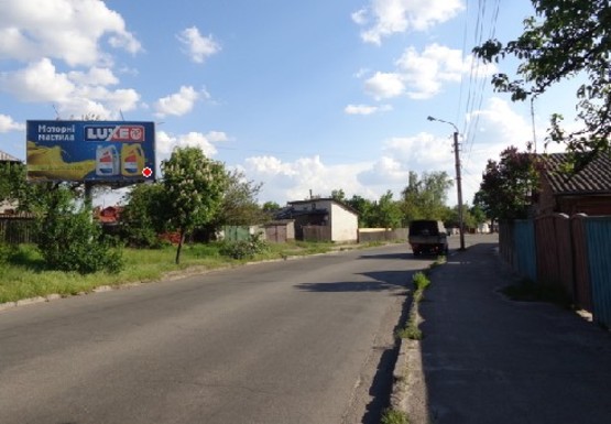 Фото рекламної площини за адресою Киевская ул., 47  - Любомира Боднарука ул., в центр