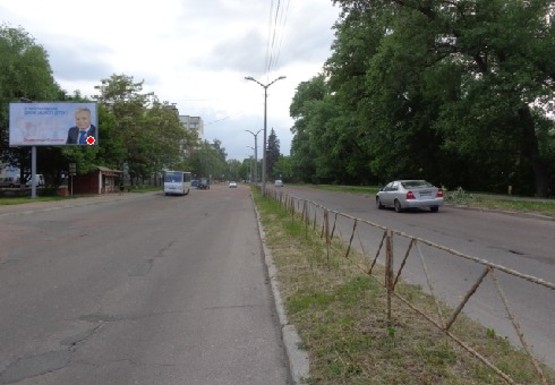 Фото рекламної площини за адресою Гончая ул., 84, от центра