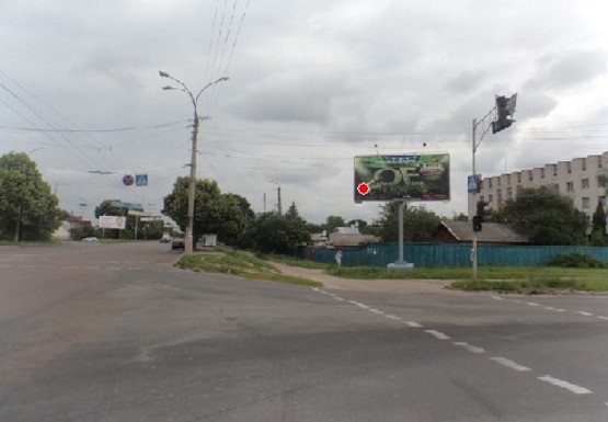 Фото рекламної площини за адресою Мира пр., 215 - Михалевича ул.