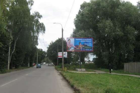 Фото рекламной плоскости по адресу Зарічанська вул., 12