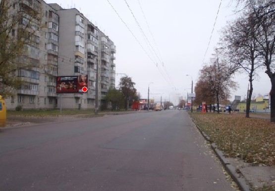 Фото рекламной плоскости по адресу Ивана Мазепы ул., 60а
