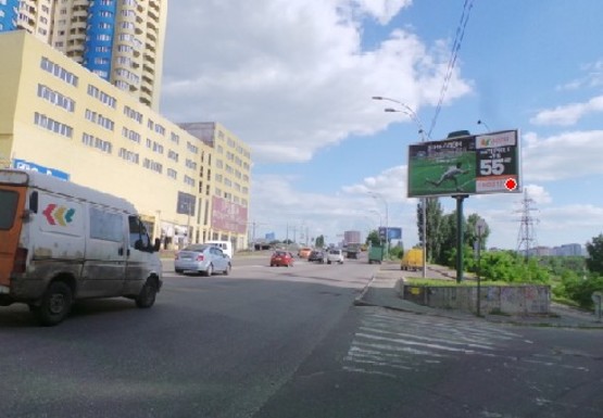 Фото рекламной плоскости по адресу Харьковское шоссе, 50 - Фанерная ул.