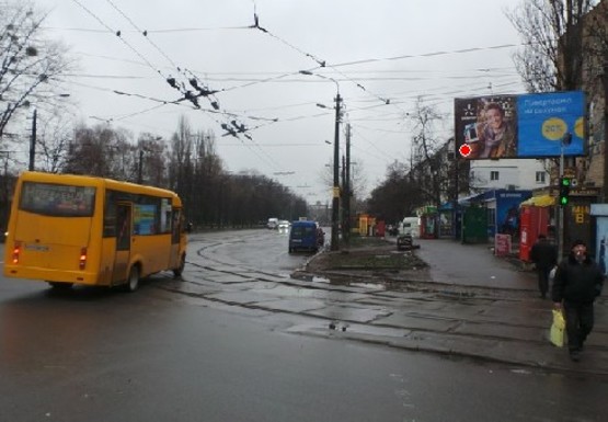 Фото рекламной плоскости по адресу Отрадный пр. - Гавела б-р. (бывш. Лепсе б-р.)