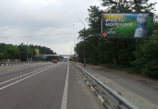 Фото рекламной плоскости по адресу Брест-Литовское шоссе, 19а