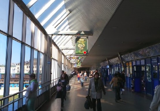 Фото рекламной плоскости по адресу Конкорс (Южный терминал)