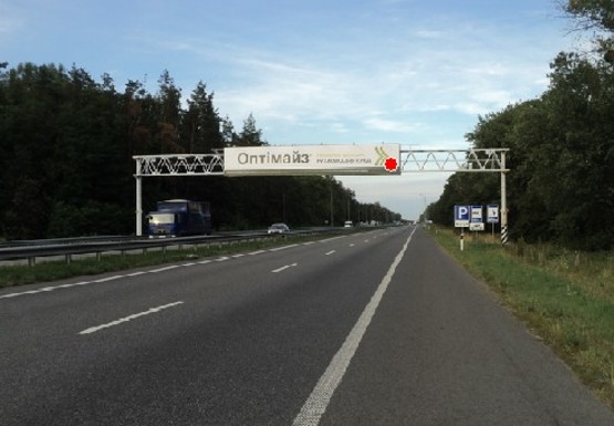 Фото рекламної площини за адресою Трасса M-06, Киев-Житомир, 64,100