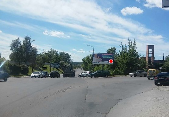 Фото рекламной плоскости по адресу Глушец ул., выезд к с. Рованцы