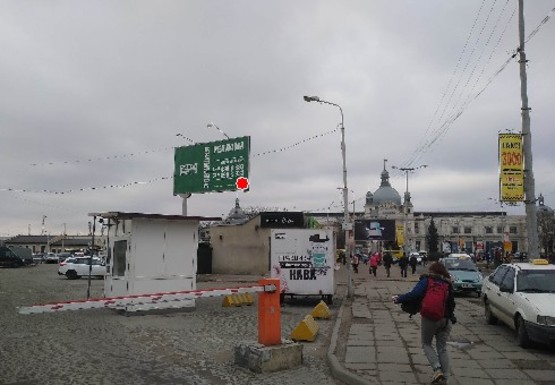 Фото рекламной плоскости по адресу Черновицкая ул., 11