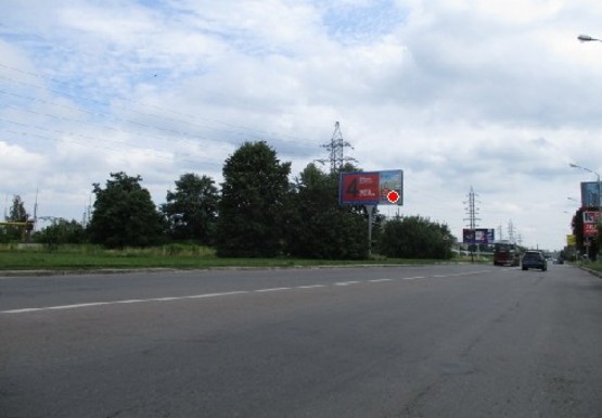 Фото рекламной плоскости по адресу Луганская ул., 100м до ул. Козельницкая
