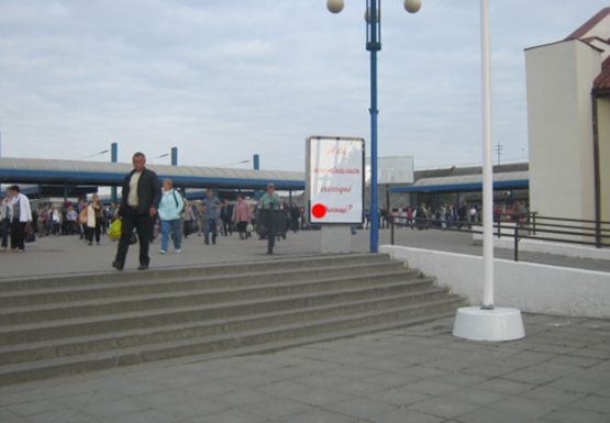 Фото рекламной плоскости по адресу Пригородный вокзал