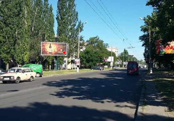 Фото рекламной плоскости по адресу Мира, 13 пр.