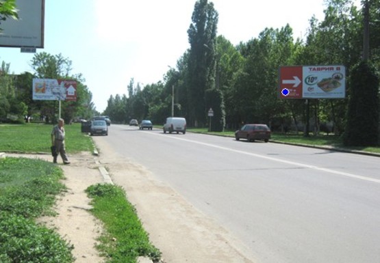 Фото рекламної площини за адресою Богоявленский пр., 293 - ост. Универсам, 1